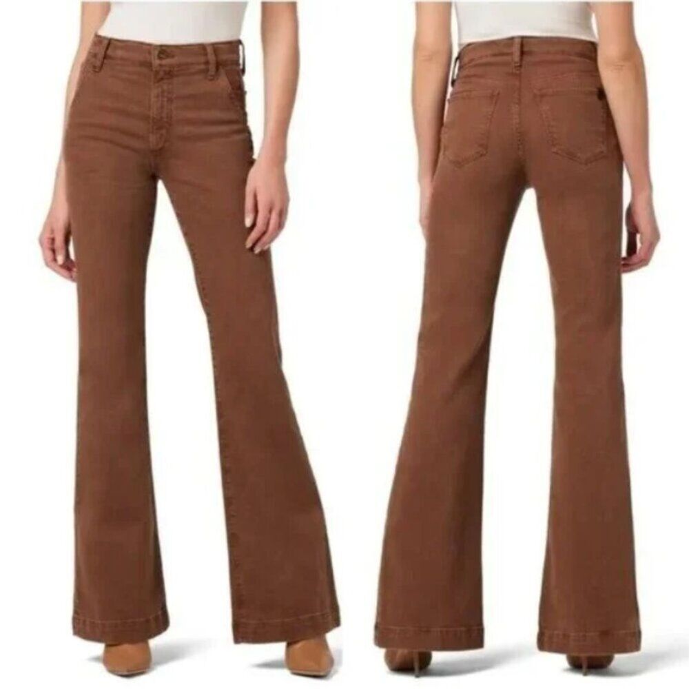 Joe's Jeans Women's Jeans The Molly High Rise Flare Vintage Stretch Walnut sz 27